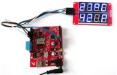 Gemakkelijk-aan-bouwstijl digitale thermometer en hygrometer voor binnengebruik