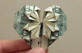 DIY Origami geld hart