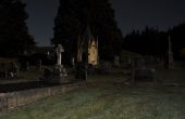 Een wandeling in het kerkhof