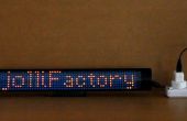 Arduino (SPI) 7 Bi-color LED Matrix scrollen tekstweergave