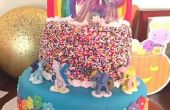 Two-Tier Rainbow mijn kleine Pony taart