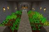 Halfautomatische boerderij voor Minecraft. 