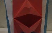 Origami Popuot Valentines Kiss Me kaart