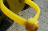 Vergrendeling van een kabelbinder