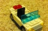 Eenvoudige Lego politieauto