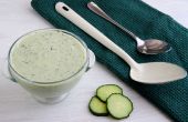 Verfrissende gekoeld komkommer & yoghurt soep recept