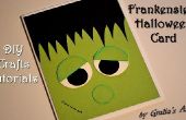 Frankenstein Halloween Card - DIY ambachten