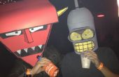 Bender en Robot duivel van Futurama