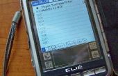Gek Palm PDA scherm