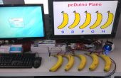 Een Piano met banaan als toetsenbord aangedreven door pcDuino