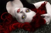 Pixlr transformatie: Vampire Babe