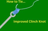 Hengelsport de knoop: How to Tie verbeterde Clinch knoop