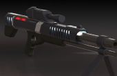 Replica M-98 zwarte weduwe uit de Mass Effect-serie
