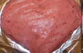 Dessert recept: Heerlijke aardbeien hart taart