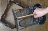 Apple vak aan Walking Boot vervoerder in 5mins (stopzetting van modder in de achterkant van uw auto en stinkende laarzen in een oude plastic zak)