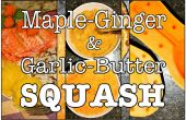 Maple gember & knoflook boter Squash