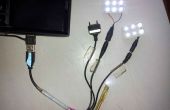 DIY USB Multi mobiele lader & LED licht