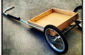 Ik bouwde deze fiets trailer