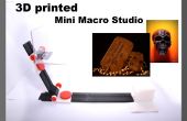 3D afgedrukt Mini Macro-Studio