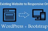 Een bestaande Website converteren naar Responsive WordPress met behulp van de Bootstrap