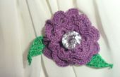 Rose Broche paarse