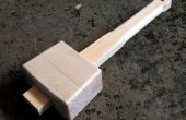 Eenvoudig houten hamer