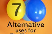 7 alternatief gebruikt voor ballonnen