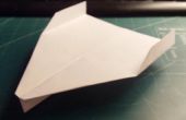 Hoe maak je de komeet papieren vliegtuigje