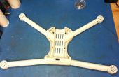 3D afgedrukt Quadcopter project