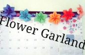 Origami Flower Garland