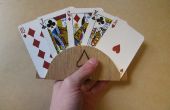Aangepaste houten Playing Card houder