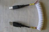 USB spiraal kabel