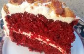 De Cake van het spek van de rood fluweel