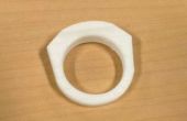 3D afgedrukt met behulp van elementaire SolidWorks Ring