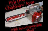 Bloed-spuiten Evil Dead Chainsaw Arm! 