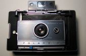 Polaroid pinhole camera