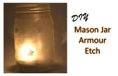 Tutorial: Armour Etch Mason Jar kaars