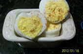 Heart Shaped gekookte eieren
