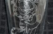 Garfield drinken Cup gravure