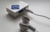 3D afgedrukt Mini MP3 speler