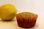 Gezonde citroen Poppy-zaad Muffins