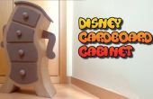 DIY Disney kabinet, kartonnen meubels