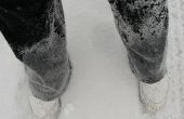 Hoe maak je sneeuw laarzen (zonder de sneeuw laarzen)