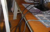 Eenvoudige Office Supply kabel organisator en houder