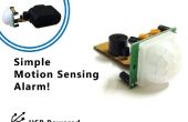 Maak een eenvoudige Motion Sensor diefstalalarm! (PIR) 