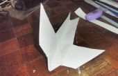 Papier zweefvliegtuig/vliegtuig, de machtige Falcon