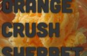 Orange Crush Sherbet