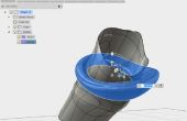 Fusion360: Magnetisch uitlijnen van een T-spline formulier op 3D Mesh