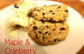 Esdoorn en Cranberry Oat Cookies