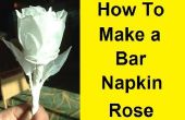 Hoe maak je een roos met een Bar servet
